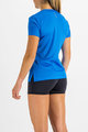 SPORTFUL Cycling short sleeve t-shirt - CARDIO - blue