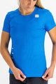 SPORTFUL Cycling short sleeve t-shirt - CARDIO - blue