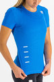 SPORTFUL Cycling short sleeve t-shirt - CARDIO - blue