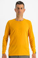 SPORTFUL Cycling long sleeve t-shirt - XPLORE - yellow