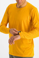 SPORTFUL Cycling long sleeve t-shirt - XPLORE - yellow