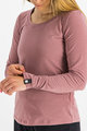 SPORTFUL Cycling long sleeve t-shirt - XPLORE - pink