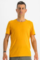 SPORTFUL Cycling short sleeve t-shirt - XPLORE - yellow