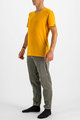 SPORTFUL Cycling short sleeve t-shirt - XPLORE - yellow