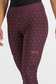 SPORTFUL Cycling leggins - DORO - bordeaux