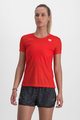 SPORTFUL Cycling short sleeve t-shirt - DORO CARDIO - red