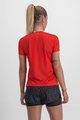 SPORTFUL Cycling short sleeve t-shirt - DORO CARDIO - red