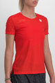 SPORTFUL Cycling short sleeve t-shirt - DORO CARDIO - red