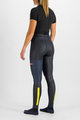 SPORTFUL Cycling leggins - APEX - black/blue