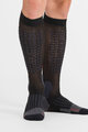 SPORTFUL Cycling knee-socks - APEX LONG - black/red