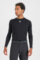 SPORTFUL Cycling long sleeve t-shirt - MERINO LS - black