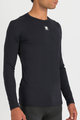 SPORTFUL Cycling long sleeve t-shirt - MERINO LS - black