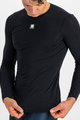 SPORTFUL Cycling long sleeve t-shirt - MERINO LS - black