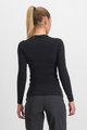 SPORTFUL Cycling long sleeve t-shirt - MERINO - black