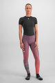 SPORTFUL Cycling leggins - APEX - purple/pink