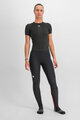 SPORTFUL leggins - CARDIO TECH PROTECTED W - black/orange