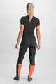 SPORTFUL leggins - CARDIO TECH PROTECTED W - black/orange