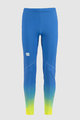 SPORTFUL leggins - SQUADRA - blue/yellow