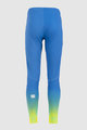SPORTFUL leggins - SQUADRA - blue/yellow