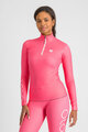 SPORTFUL Cycling winter long sleeve jersey - DORO APEX W - pink
