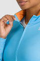 SPORTFUL Cycling winter long sleeve jersey - DORO W - blue