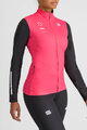 SPORTFUL Cycling winter long sleeve jersey - SQUADRA W - pink/black