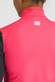 SPORTFUL Cycling winter long sleeve jersey - SQUADRA W - pink/black