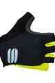SPORTFUL Cycling fingerless gloves - DIVA - yellow/black