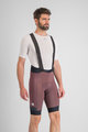 SPORTFUL Cycling bib shorts - SUPERGIARA - bordeaux