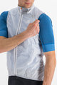 SPORTFUL Cycling gilet - HOT PACK EASYLIGHT - white