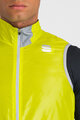 SPORTFUL Cycling gilet - HOT PACK EASYLIGHT - yellow