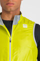 SPORTFUL Cycling gilet - HOT PACK EASYLIGHT - yellow