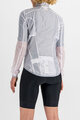 SPORTFUL Cycling rain jacket - HOT PACK EASYLIGHT - white