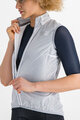 SPORTFUL Cycling gilet - HOT PACK EASYLIGHT W - white