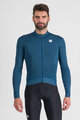 SPORTFUL Cycling winter long sleeve jersey - MONOCROM THERMAL - blue
