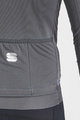 SPORTFUL Cycling winter long sleeve jersey - MONOCROM THERMAL - anthracite