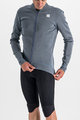 SPORTFUL Cycling winter long sleeve jersey - MONOCROM THERMAL - anthracite