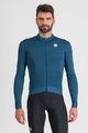 SPORTFUL Cycling winter long sleeve jersey - MONOCROM THERMAL - blue