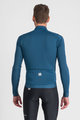 SPORTFUL Cycling winter long sleeve jersey - MONOCROM THERMAL - blue