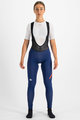 SPORTFUL Cycling long bib trousers - FIANDRE NO RAIN - blue