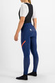 SPORTFUL Cycling long bib trousers - FIANDRE NO RAIN - blue