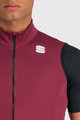 SPORTFUL Cycling gilet - FIANDRE LIGHT NORAIN - bordeaux