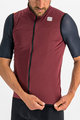 SPORTFUL Cycling gilet - FIANDRE LIGHT NORAIN - bordeaux