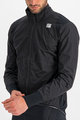 SPORTFUL Cycling rain jacket - HOT PACK NORAIN - black