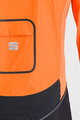 SPORTFUL Cycling rain jacket - HOT PACK NORAIN - orange