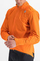 SPORTFUL Cycling rain jacket - HOT PACK NORAIN - orange