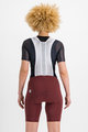 SPORTFUL Cycling bib shorts - BODYFIT - bordeaux