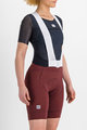 SPORTFUL Cycling bib shorts - BODYFIT - bordeaux