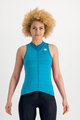 SPORTFUL Cycling sleeveless jersey - KELLY - blue