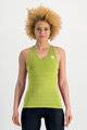 SPORTFUL Cycling tank top - KELLY - light green